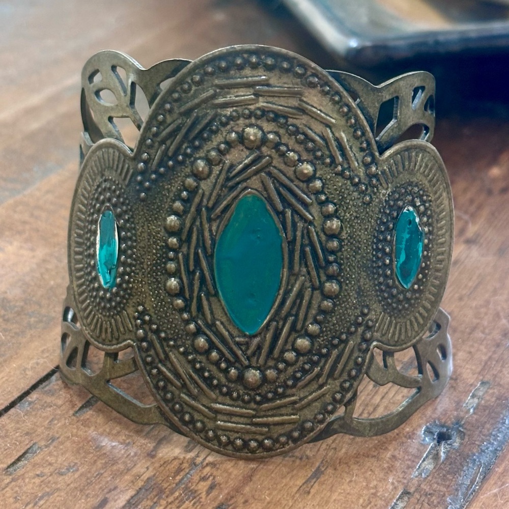 Beautiful Moroccan/Turkish Cuff Bracelet!